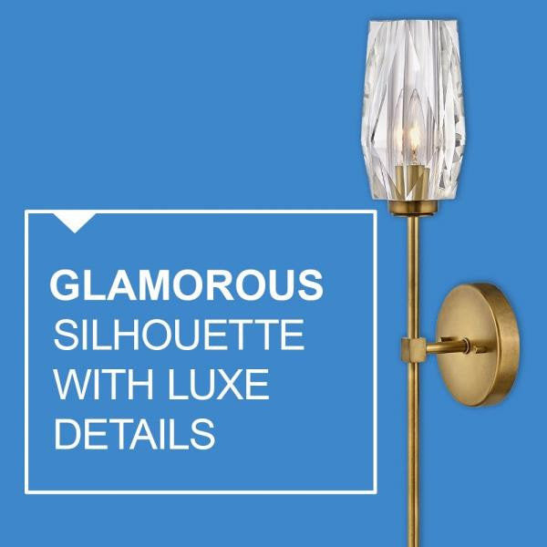 Ana 8 Light Large Chandelier in Modern-Glam Style, 36"Wx24.75"HBy Hinkley