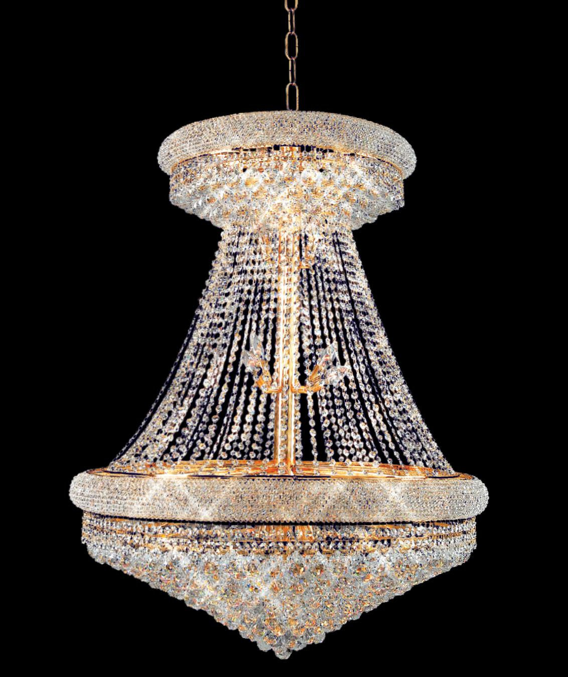 Artistry Lighting Primo Collection Chandelier 28x36, GoldBy Artistry Lighting