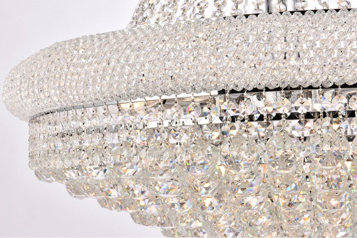 1800 Primo Collection Large Hanging Fixture, Royal CutBy Elegant Furniture & Lighting