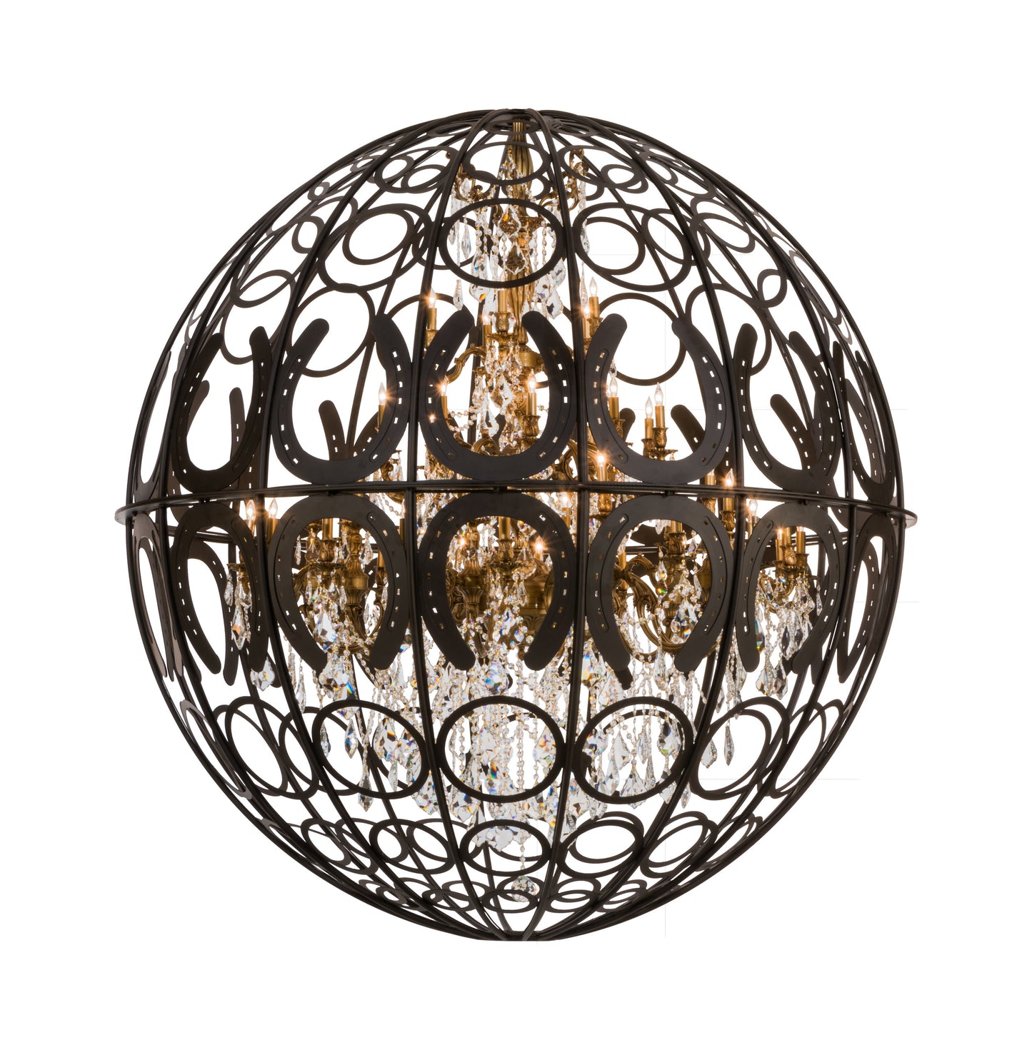 70W Equestriana Crystal ChandelierBy Meyda Lighting