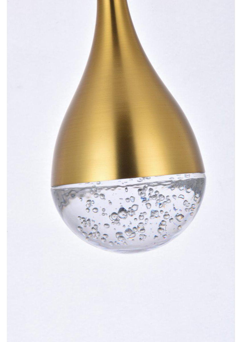 Amherst 16 Light Chandelier, Satin GoldBy Elegant Furniture & Lighting