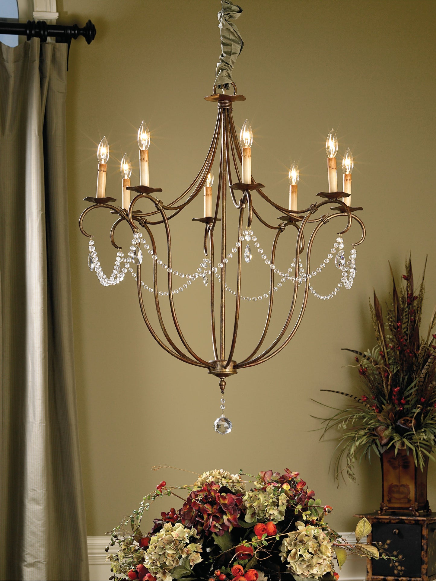 Crystal Light Chandelier, Large
Currey In A HurryBy Currey & Company