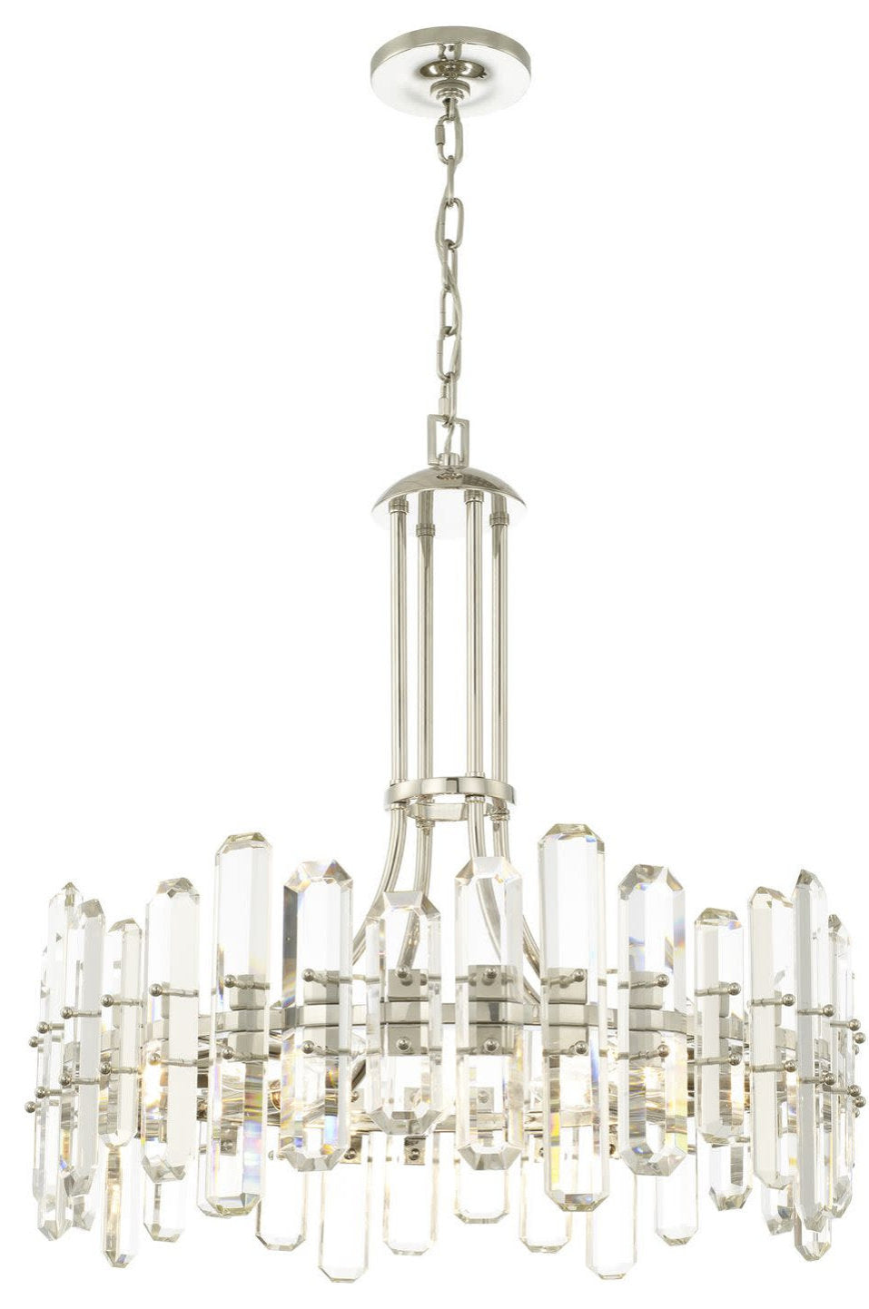 Crystorama Lighting Group BOL-8888 Bolton 8 Light 25"W Crystal - PolishedBy Crystorama Lighting