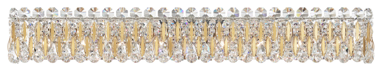 Schonbek Rs8336N-22S 8 Light Crystal Sconce, Heirloom GoldBy Schonbek