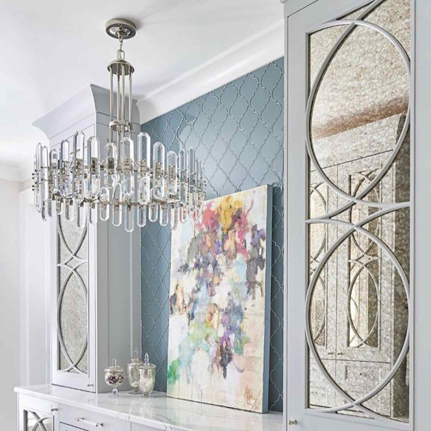 Crystorama Lighting Group BOL-8888 Bolton 8 Light 25"W Crystal - PolishedBy Crystorama Lighting