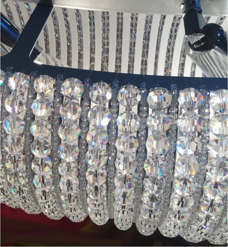 40" Bergamo Crystal Ring ChandelierBy MORSALE
