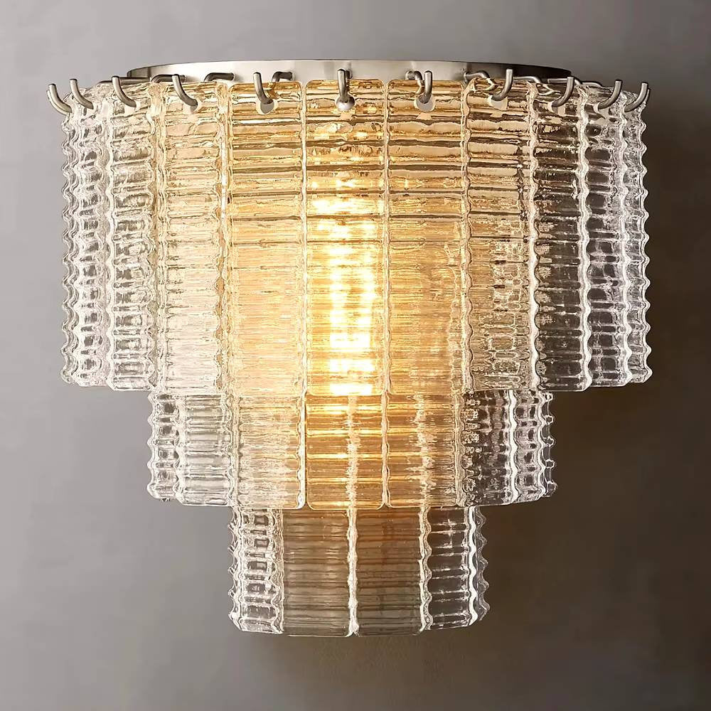 Palermo Clear Crystal Wall SconceBy MORSALE