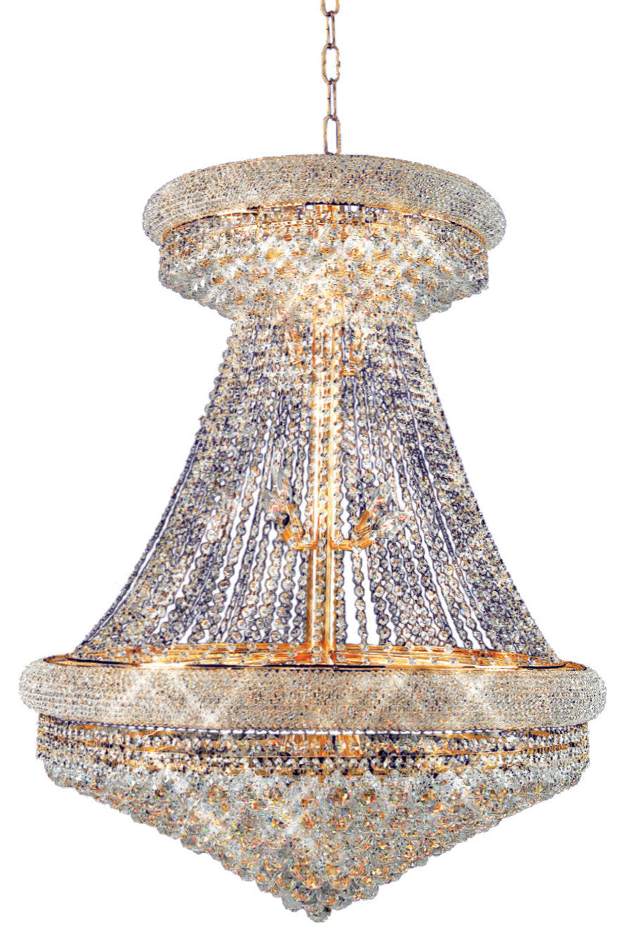 Artistry Lighting Primo Collection Chandelier 28x36, GoldBy Artistry Lighting