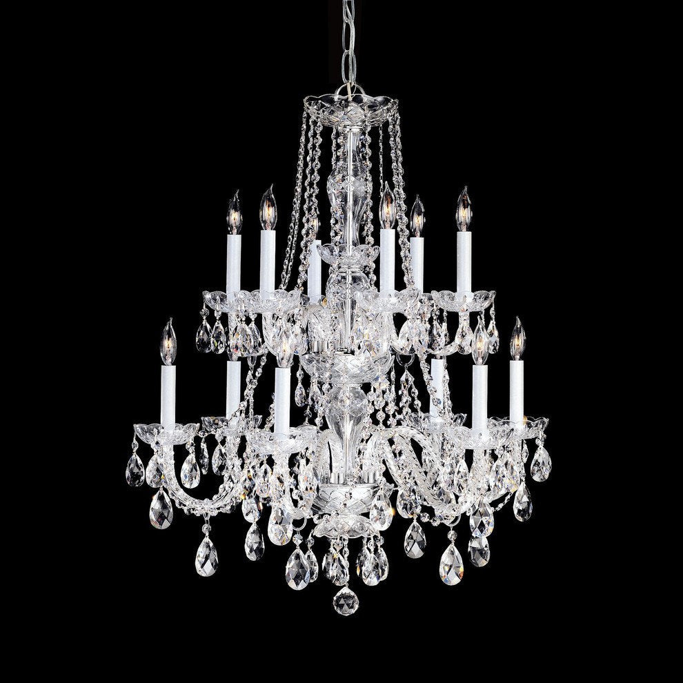 Crystorama 1137-CH-CL-S Traditional Crystal - Six Light ChandelierBy Crystorama Lighting