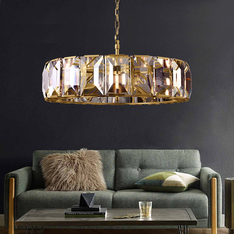 32" Villano Crystal Wheel ChandelierBy MORSALE