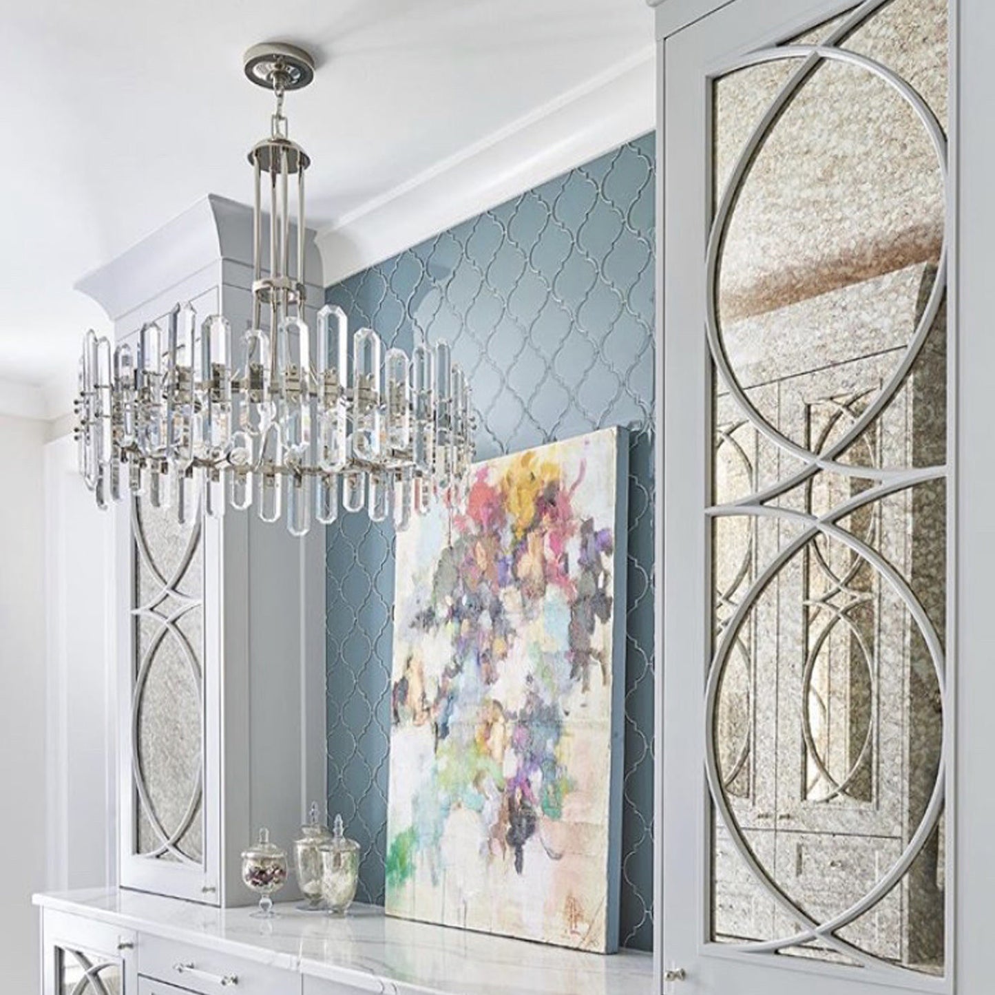 Crystorama Lighting Group BOL-8888 Bolton 8 Light 25"W Crystal - Aged BrassBy Crystorama Lighting