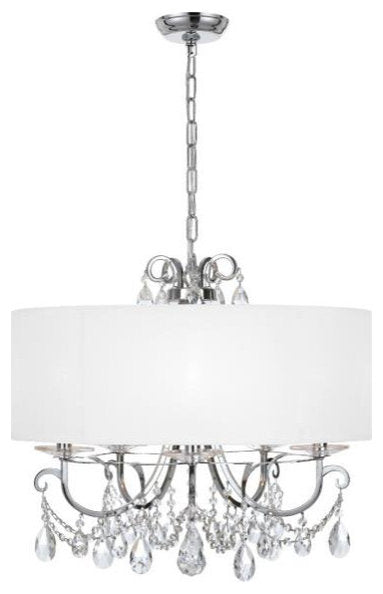 Othello 5 Light Chandelier in Classic Style, 24"Wx21"HBy Crystorama Lighting