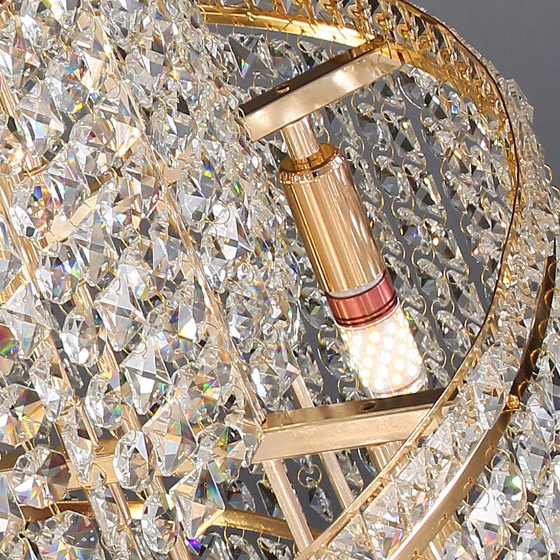 Capri | Large Crystal Chandelier for Living Room, 23.6''By Miron Demid LLC