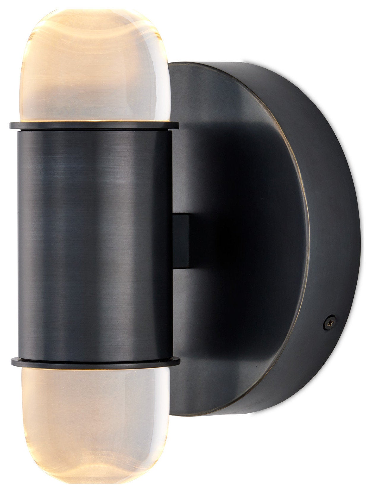 Capsule Bronze Wall SconceBy Currey & Company