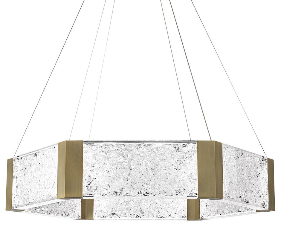 Forever LED Chandelier, Aged BrassBy Modern Forms