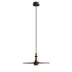 Wooden Spin Pendant Light