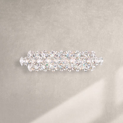 Schonbek Bn1224N-401S 5 Light Crystal Sconce, Polished Stainless SteelBy Schonbek