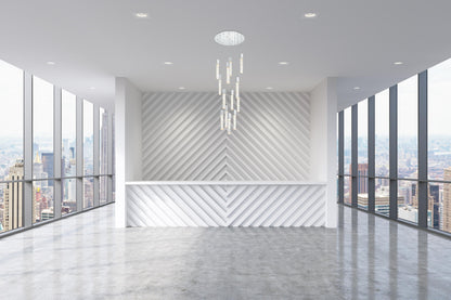 Home Living 30" Chandelier, ChromeBy Home Living