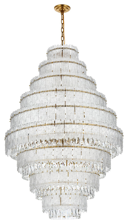 Home Living 36" Chandelier, Satin GoldBy Home Living