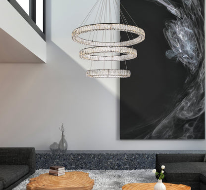 Modern Black 3-Light ChandelierBy Home Living
