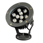 Round Waterproof Modern LED Spotlights Outdoor Tree Spot Lights DC24V