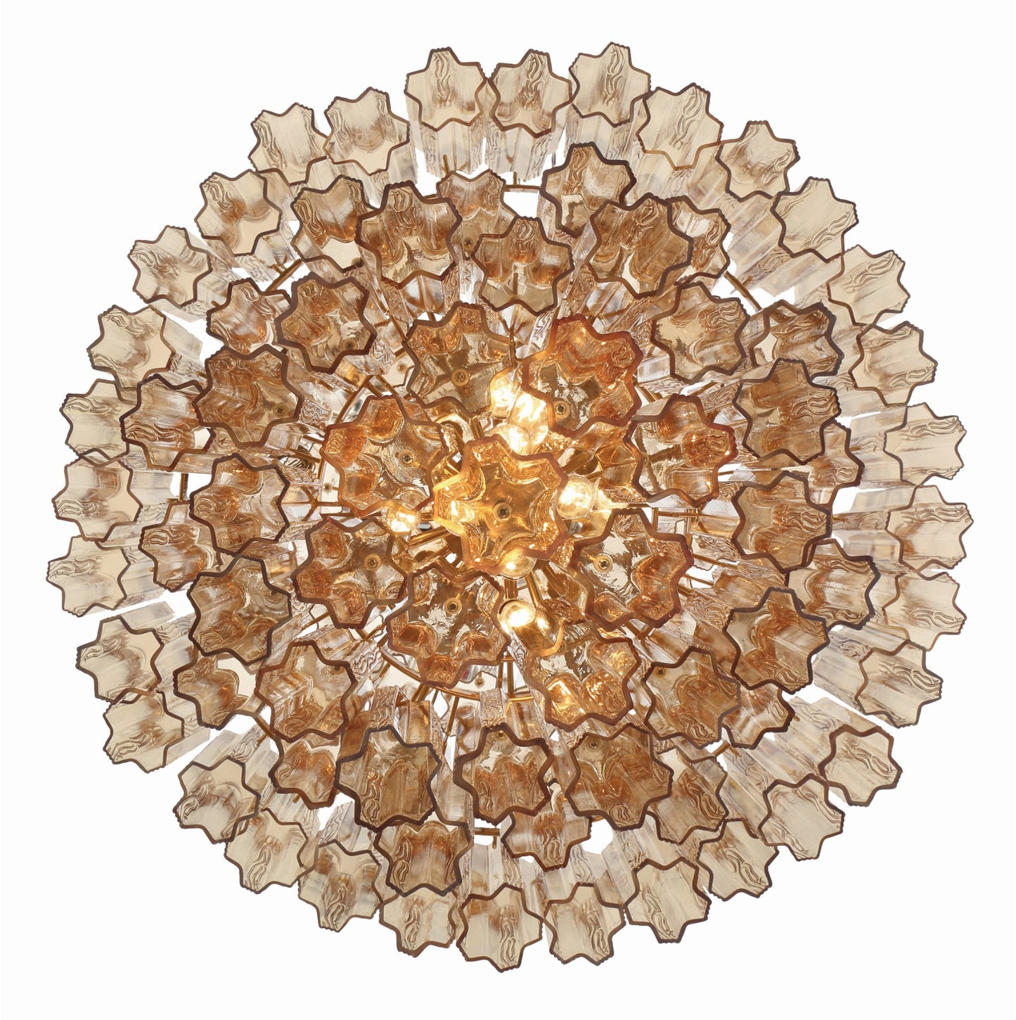 Crystorama Lighting Group ADD-319-AM Addis 20 Light 31"W Crystal - Aged BrassBy Crystorama Lighting
