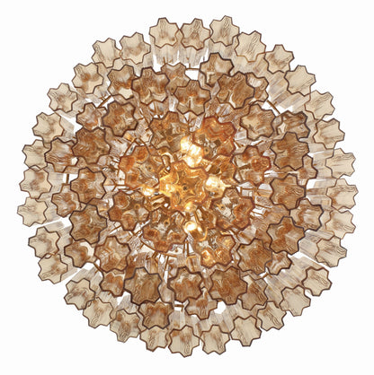 Crystorama Lighting Group ADD-319-AM Addis 20 Light 31"W Crystal - Aged BrassBy Crystorama Lighting