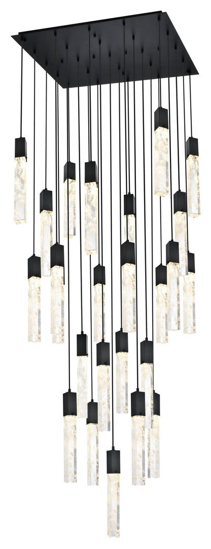 Home Living 30" Chandelier, Satin GoldBy Home Living
