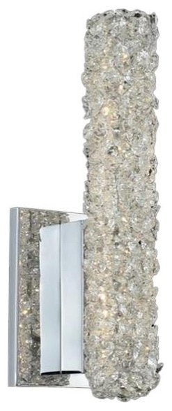 Elegant LED Crystal Wall Sconce, ChromeBy KALCO LIGHTING