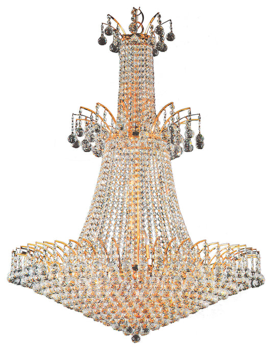 Artistry Lighting Victoria Ball Collection Crystal Chandelier, Gold, 32"x43"By Artistry Lighting