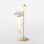 Ambient Origami Bird LED Accent Table Lamp