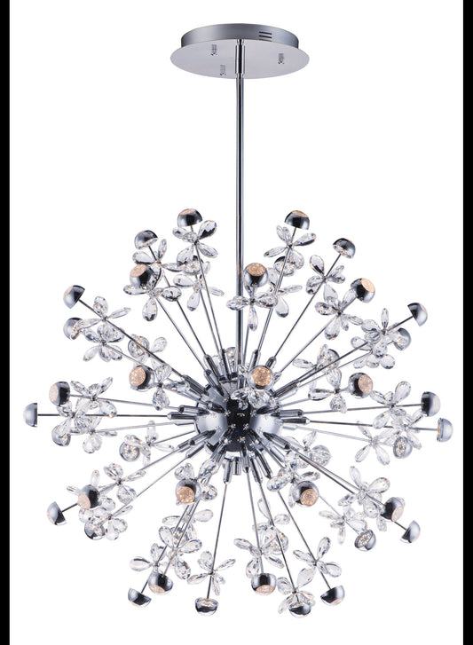 ET2 Supernova LED Multi-Light Pendant E24795-20PC, Polished ChromeBy ET2 Contemporary Lighting