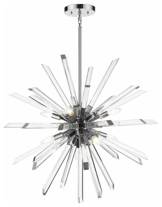 8 Light Chandelier - Chandelier - 372-BEL-3173866 - Bailey Street HomeBy Bailey Street Home