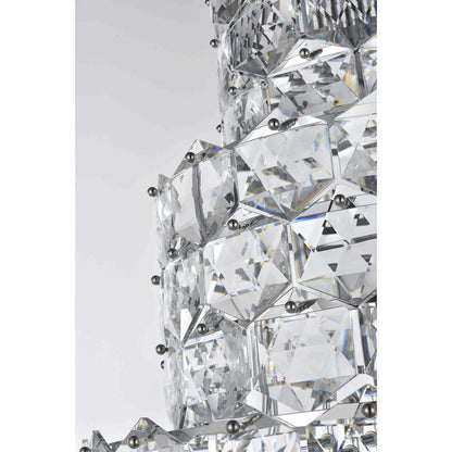 Adaline 26 Light Chandelier, ChromeBy Elegant Furniture & Lighting