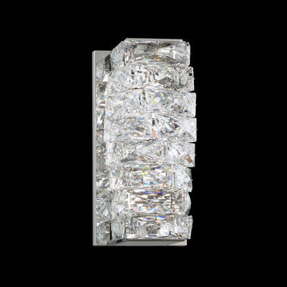 Schonbek Stw110N-Ss1S 2 Light Crystal Sconce, Stainless SteelBy Schonbek
