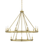 Claiborne Chandelier, 6-Light, Avalite, 33"W (1-3060-6-60 1K16C)