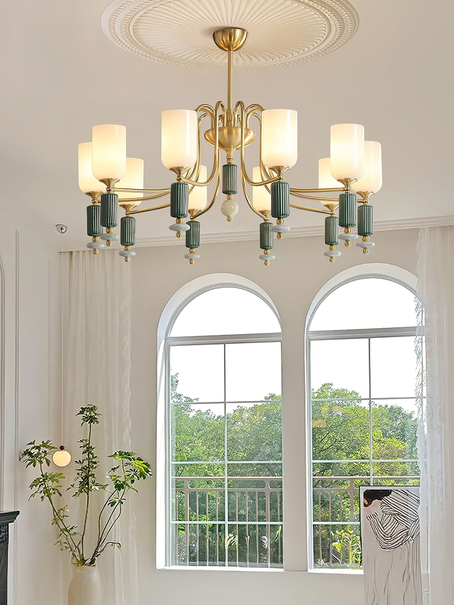 Luceren Ceramic Chandelier