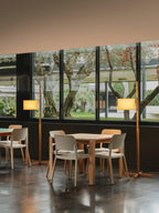 Wood Tmm Floor Lamp