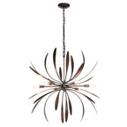 Dahlia Chandelier, 6-Light, Vintage Platinum, 32.7"W (104350-SKT-82 4RY5MW)