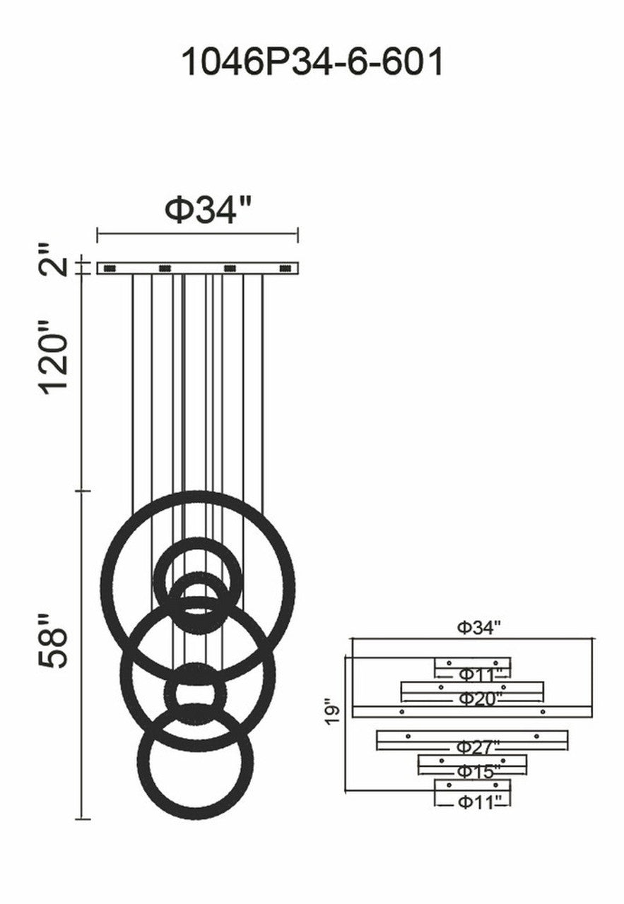 Celina LED Chandelier