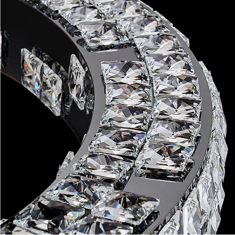 Bacci 2-Tier Crystal Chandelier LightBy Morsale.com