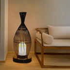 Industrial Courtyard Waterproof Caged LED Floor Lamp