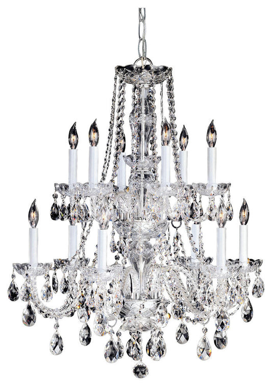 Crystorama 1137-CH-CL-S Traditional Crystal - Six Light ChandelierBy Crystorama Lighting