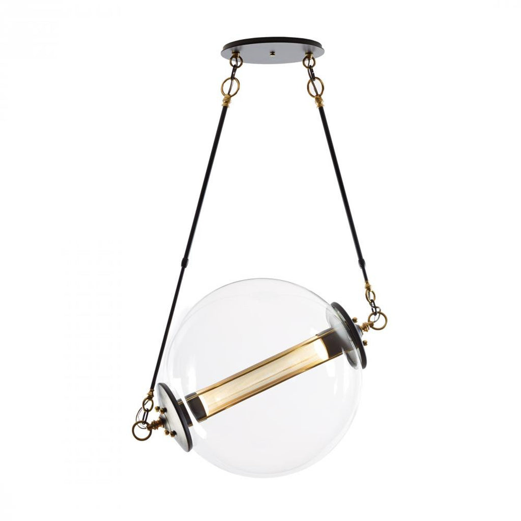 Oceanus Pendant, 4-Light, Standard Height, Soft Gold, 42"W (137675-SKT-STND-84-SE4279 3W1QLD)