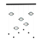 Cityscape Pendant, 1-Light, Standard Height, LED, Natural Iron, 5.3"W (139726-LED-STND-20-84 461ZNW)
