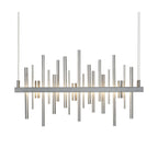 Ardesia Pendant, 1-light, Long Height, LED, Soft Gold, 5.3"W (139666-LED-LONG-84-SL 5D9TPW)