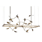 Autumn Pendant, 1-light, Long Height, LED, Bronze, 15.8"W (139756-LED-LONG-05 5D0JV8)