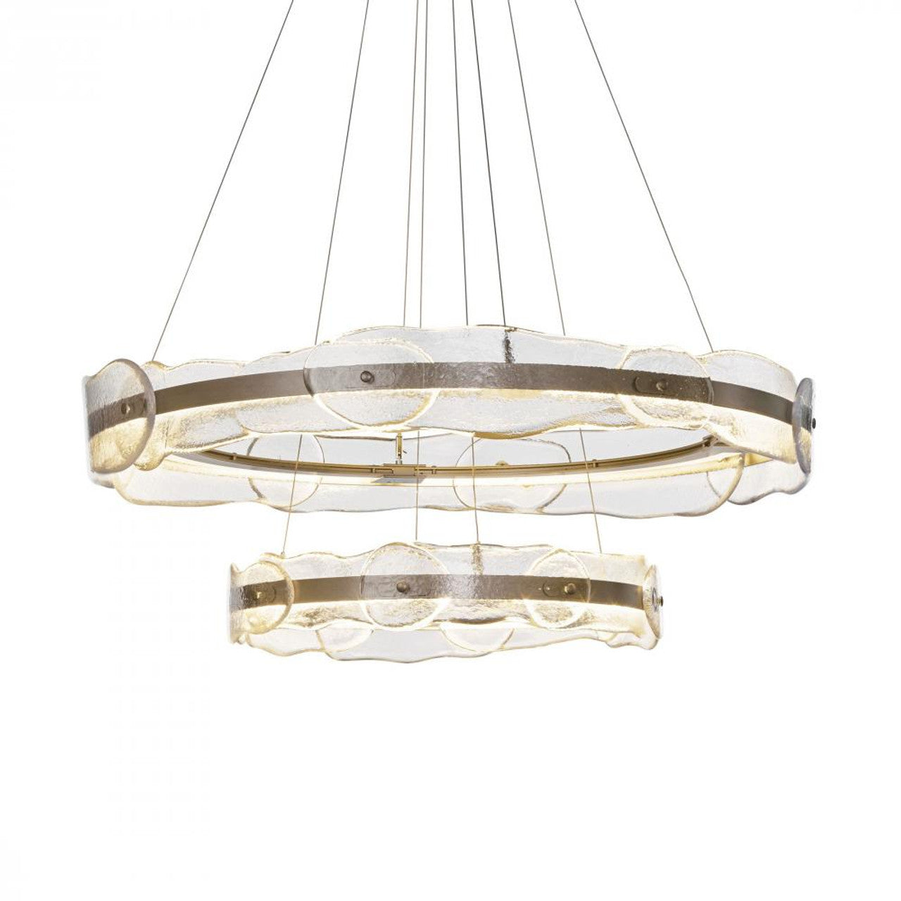 Anemone Pendant, 1-Light, Standard Height, LED, Bronze, 36.9"W (139772-LED-STND-05 5D9WMQ)