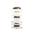 Cityscape Pendant, 1-Light, Standard Height, LED, Bronze, 38"W (139910-LED-STND-05-84 4T1C5E)