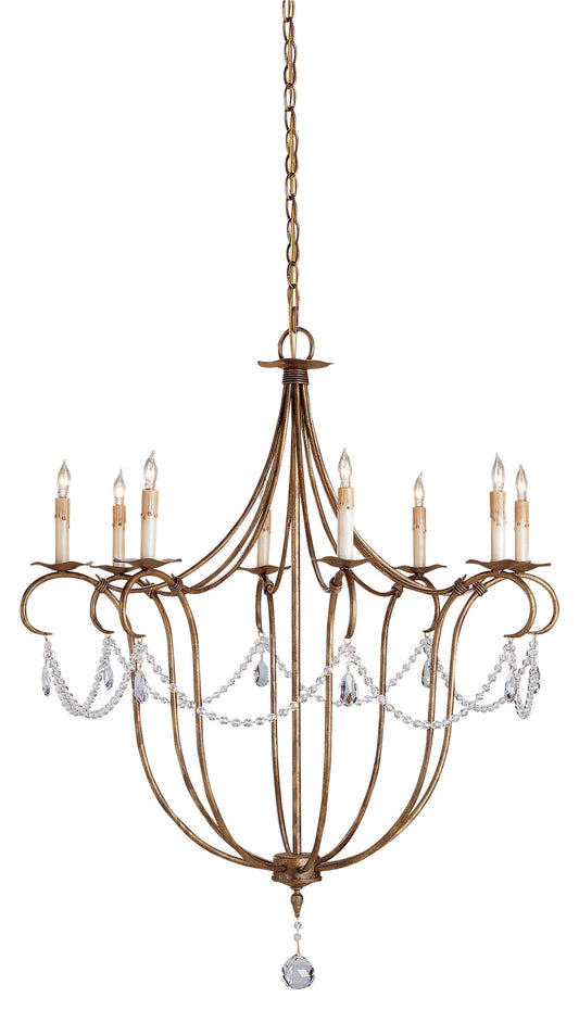 Crystal Light Chandelier, Large
Currey In A HurryBy Currey & Company